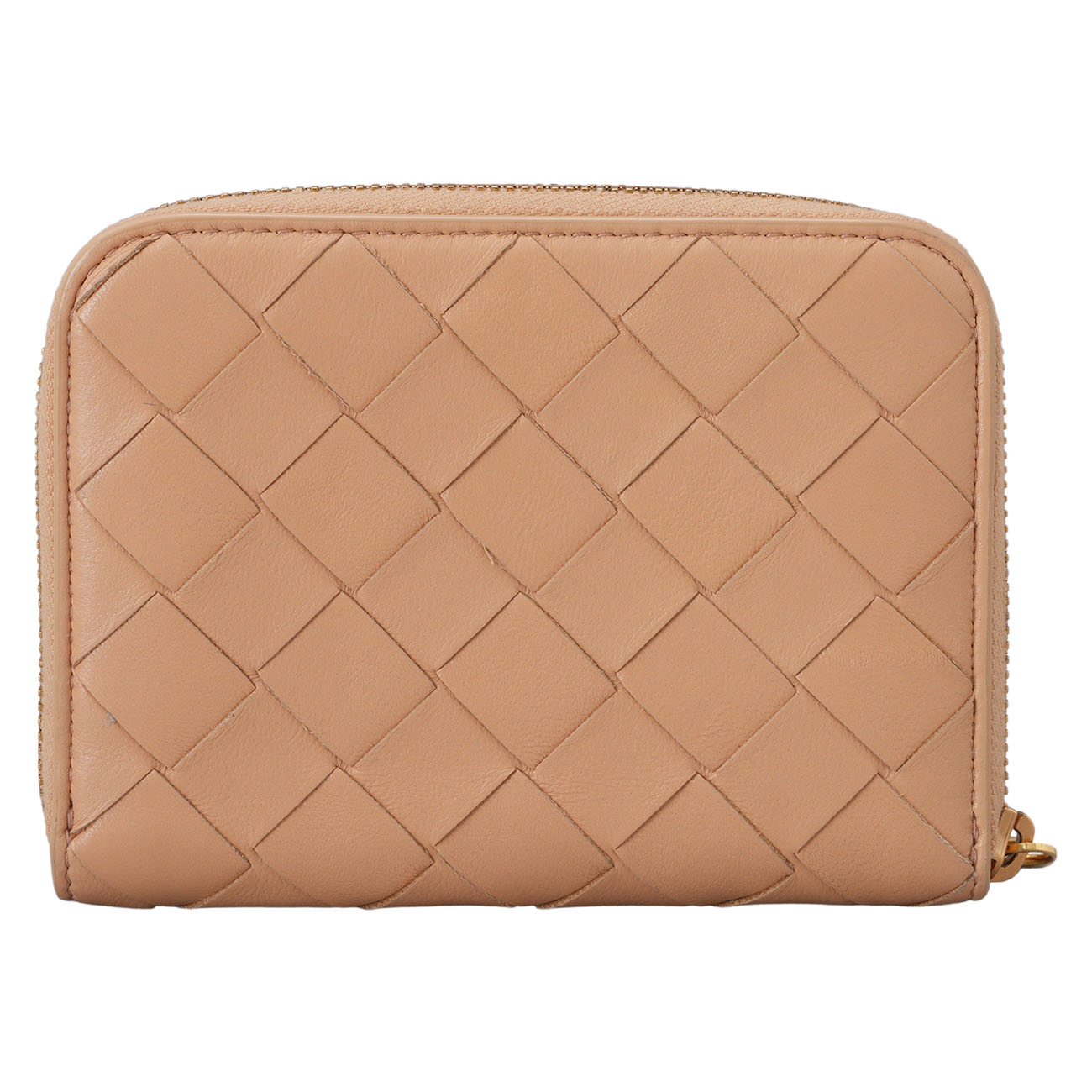 BOTTEGA VENETA(USED)보테가베네타 인트레치아토 지퍼 반지갑
